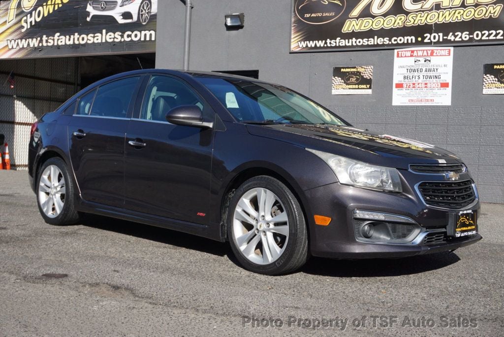 2015 Chevrolet CRUZE 4dr Sedan LTZ LEATHER HEATED SEATS REAR CAMERA SUNROOF LEATHER  - 22672708 - 8