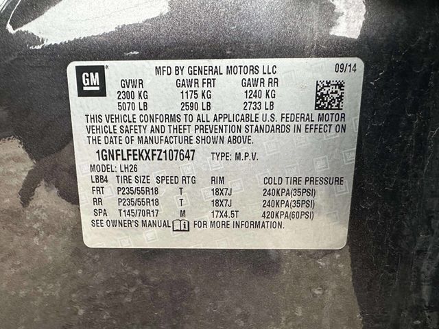 2015 Chevrolet Equinox AWD 4dr LT w/1LT - 22963948 - 32