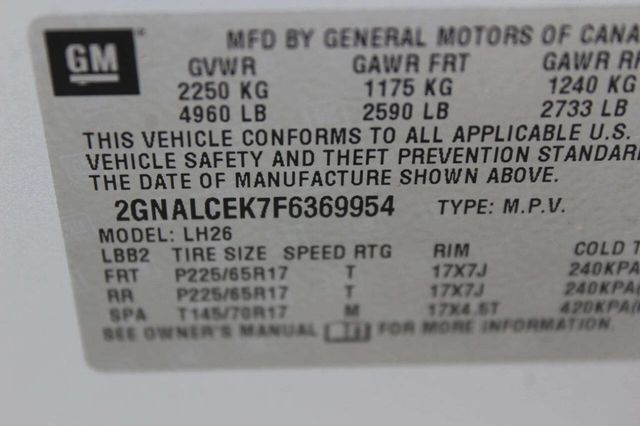 2015 Chevrolet Equinox FWD 4dr LT w/2LT - 23012844 - 9