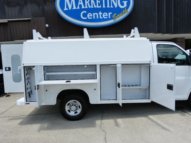 2015 Chevrolet Express Commercial Cutaway 6.0L V8 GAS*3500*139" WB*SRW*"KUV" ENCLOSED SERVICE BODY VAN! - 23040955 - 24