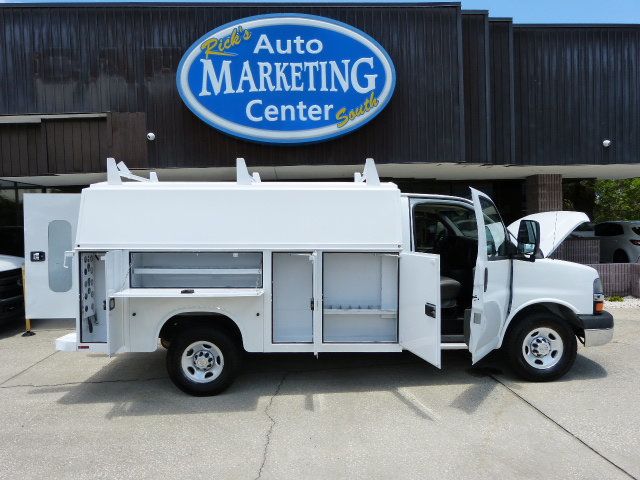 2015 Chevrolet Express Commercial Cutaway 6.0L V8 GAS*3500*139" WB*SRW*"KUV" ENCLOSED SERVICE BODY VAN! - 23040955 - 29