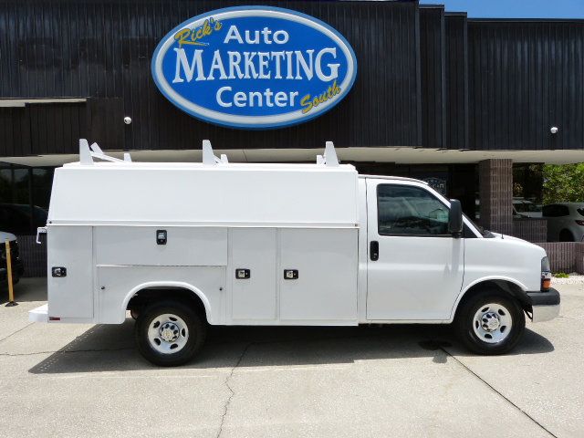 2015 Chevrolet Express Commercial Cutaway 6.0L V8 GAS*3500*139" WB*SRW*"KUV" ENCLOSED SERVICE BODY VAN! - 23040955 - 3