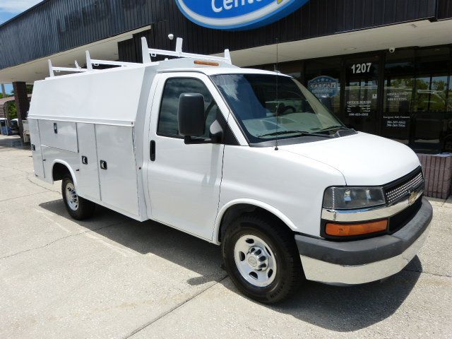 2015 Chevrolet Express Commercial Cutaway 6.0L V8 GAS*3500*139" WB*SRW*"KUV" ENCLOSED SERVICE BODY VAN! - 23040955 - 5