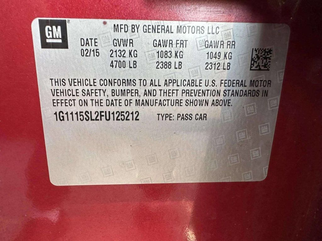 2015 Chevrolet Impala 4dr Sedan LT w/1LT - 23045399 - 35
