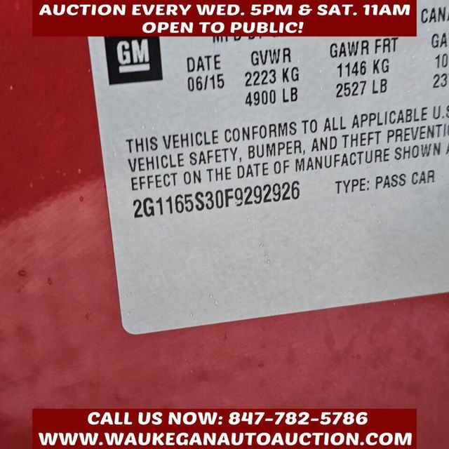 2015 Chevrolet Impala 4dr Sedan LTZ w/2LZ - 22948513 - 10