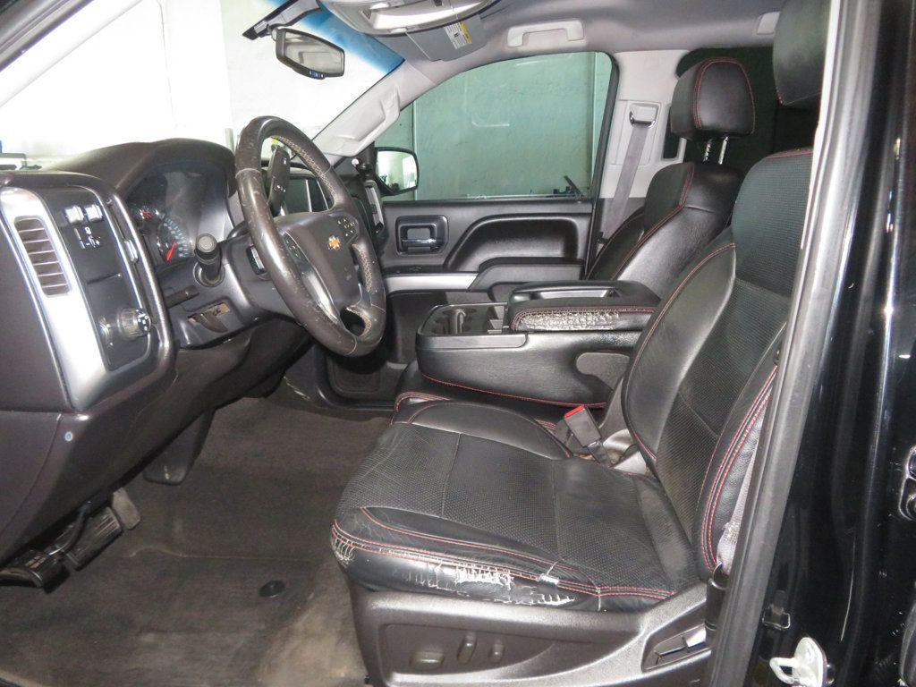 2015 Chevrolet Silverado 1500 4X4 CREWCAB LIFTED 5.3 EXTRA CLEAN LEATHER LT 1500  - 23003380 - 17