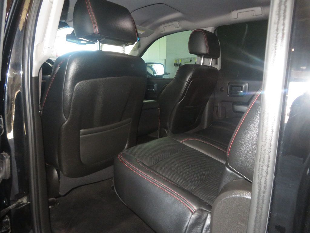 2015 Chevrolet Silverado 1500 4X4 CREWCAB LIFTED 5.3 EXTRA CLEAN LEATHER LT 1500  - 23003380 - 22