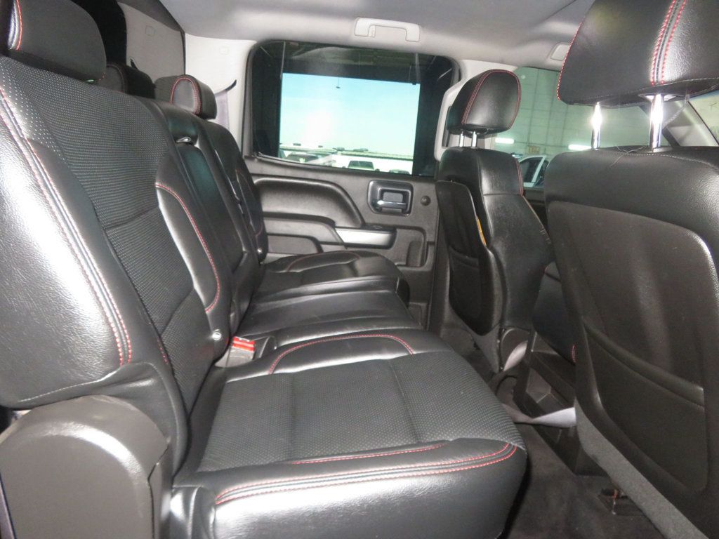 2015 Chevrolet Silverado 1500 4X4 CREWCAB LIFTED 5.3 EXTRA CLEAN LEATHER LT 1500  - 23003380 - 26
