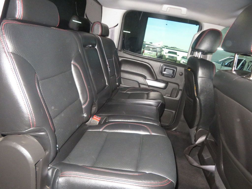 2015 Chevrolet Silverado 1500 4X4 CREWCAB LIFTED 5.3 EXTRA CLEAN LEATHER LT 1500  - 23003380 - 27