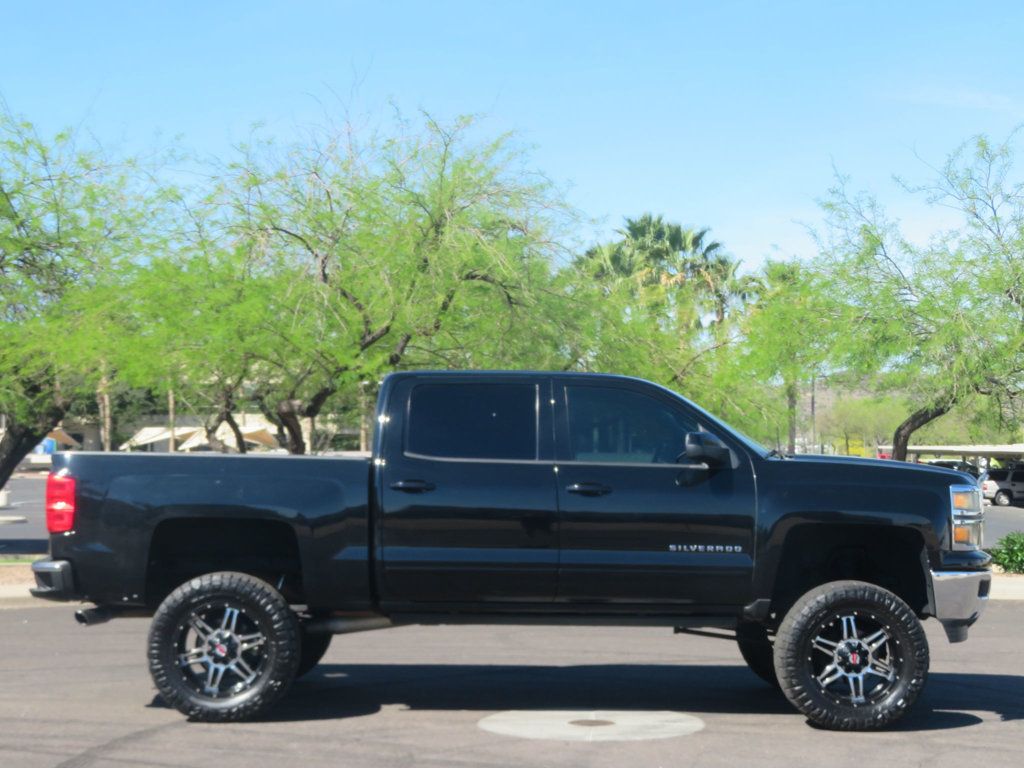 2015 Chevrolet Silverado 1500 4X4 CREWCAB LIFTED 5.3 EXTRA CLEAN LEATHER LT 1500  - 23003380 - 2