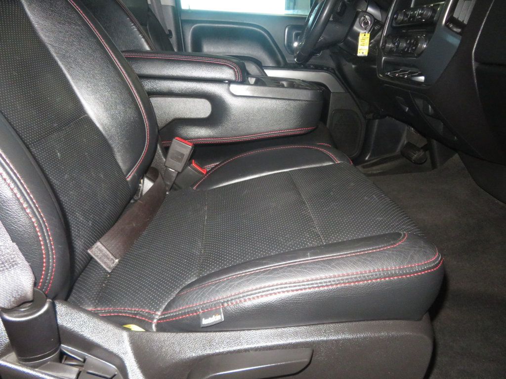 2015 Chevrolet Silverado 1500 4X4 CREWCAB LIFTED 5.3 EXTRA CLEAN LEATHER LT 1500  - 23003380 - 34