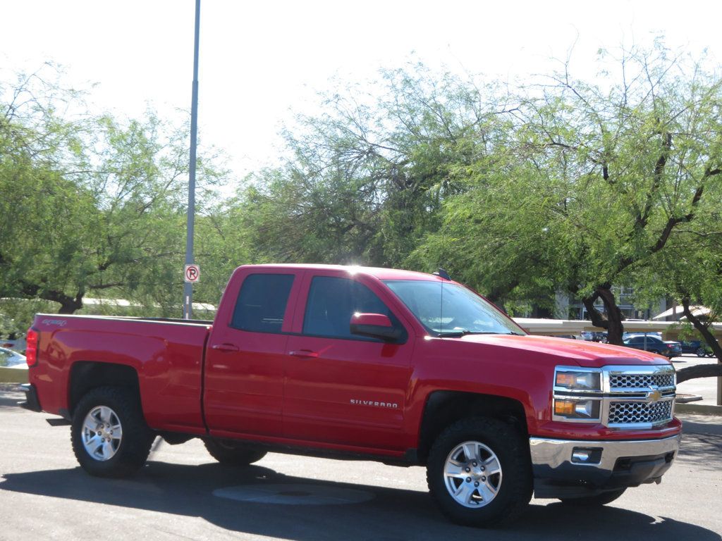 2015 Chevrolet Silverado 1500 4X4 DOUBLE CAB LT SILVERADO AZ TRUCK EXTAR CLEAN DOUBLECAB 4X4 - 22935908 - 3