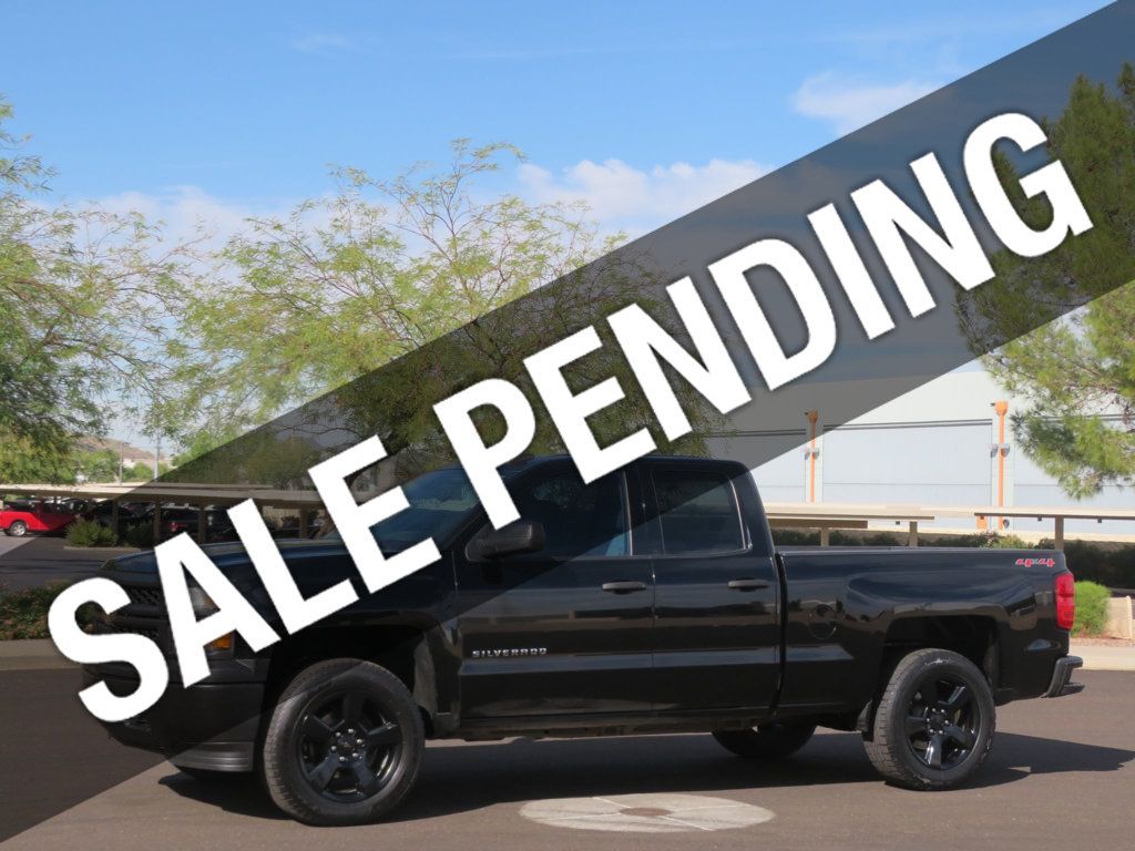 2015 Chevrolet Silverado 1500 4X4 EXTRA CLEAN DOUBLE CAB 4.3 GAS SAVER 4X4 SILVERADO  - 22662809 - 0