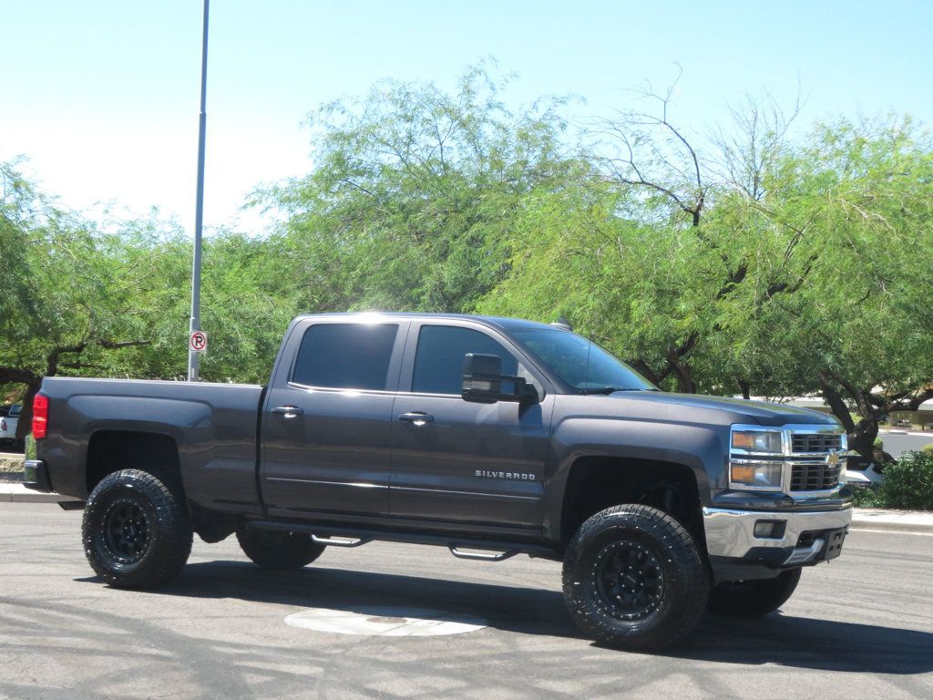 2015 Chevrolet Silverado 1500 CREWCAB SILVERADO LIFTED 4X4 EXTAR CLEAN NEW TIRES LT LONGBED  - 23085398 - 3