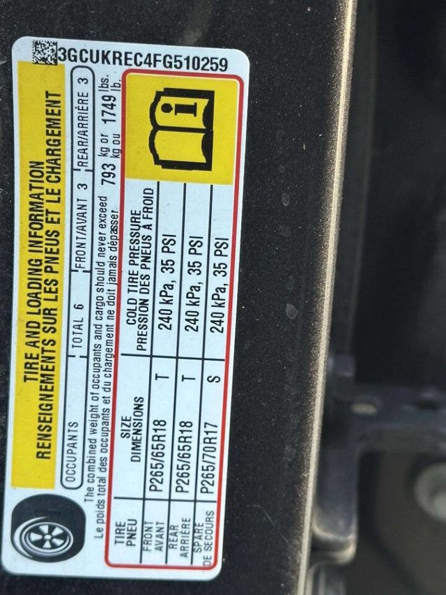 2015 Chevrolet Silverado 1500 LT Z71 4x4 4dr Crew Cab 5.8 ft. SB - 22940465 - 13