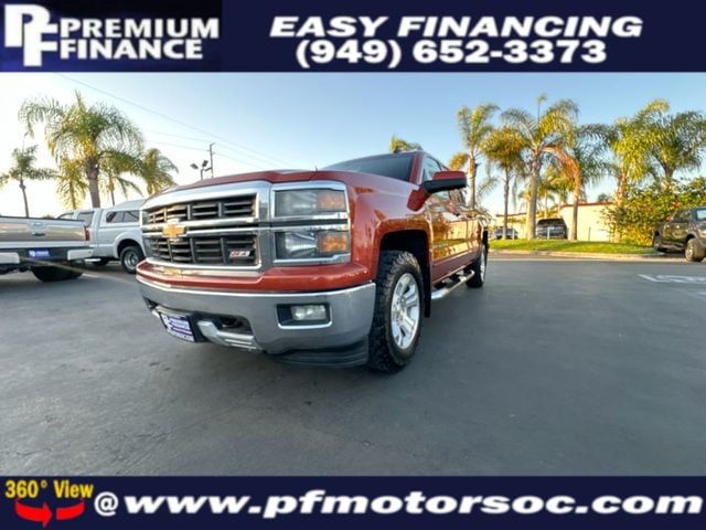 2015 Chevrolet Silverado 1500 Double Cab Z71 LT 4X4 NAVIGATION BACK UP CAM CLEAN - 22651696 - 0