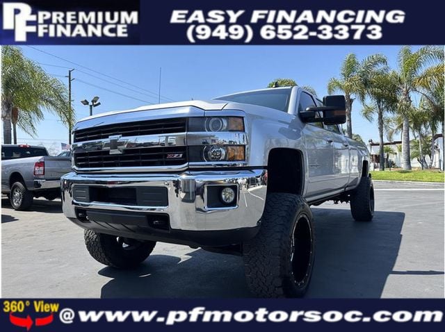 2015 Chevrolet Silverado 2500 HD Crew Cab LT LONG BED Z71 PACKAGE 4X4 BACK UP CAM CLEAN - 22513017 - 0