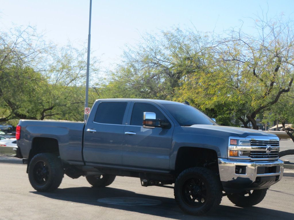 2015 Chevrolet Silverado 2500HD 2OWNER AZ LIFTED DURAMAX DIESEL EXTRA CLEAN LOW MILES 4X4 LTZ  - 22976804 - 3