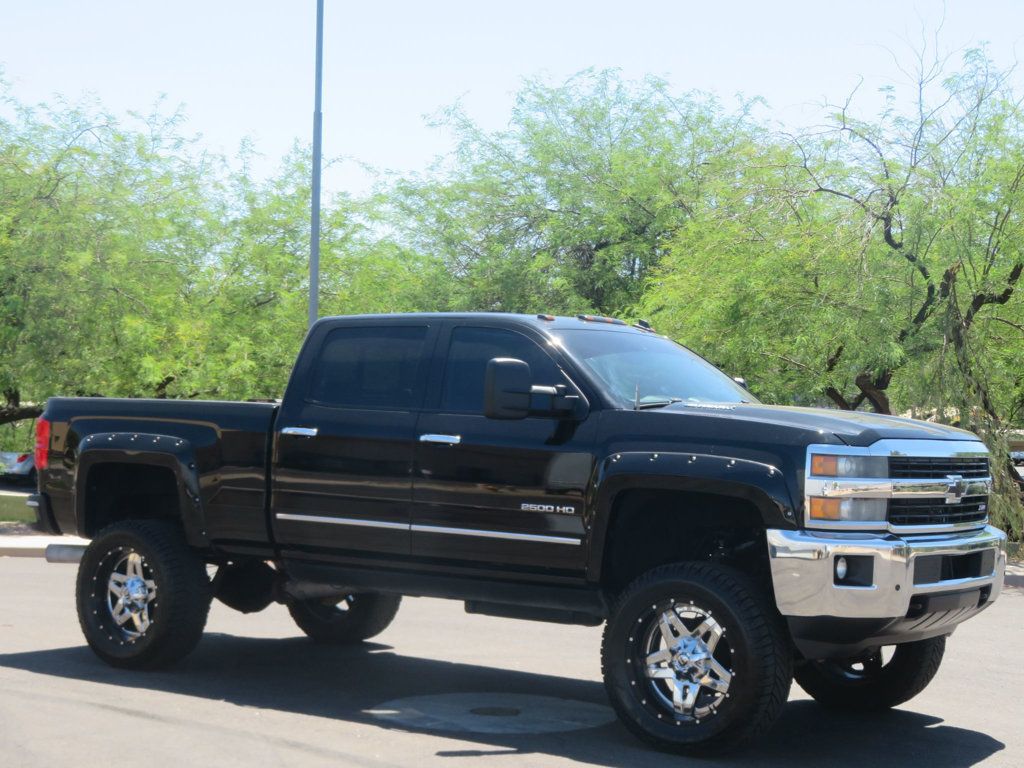 2015 Chevrolet Silverado 2500HD 4X4 CREWCAB DURAMAX DIESEL LTZ LIFTED BADBOY EXTRA CLEAN  2500  - 23048244 - 3