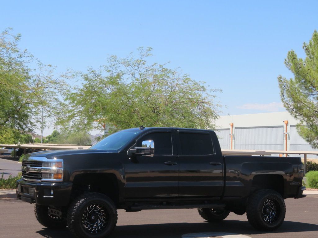 2015 Chevrolet Silverado 2500HD 4X4 CREWCAB LIFTED DURAMAX DIESEL LTZ LEATHER EXTRA CLEAN  - 22591481 - 0