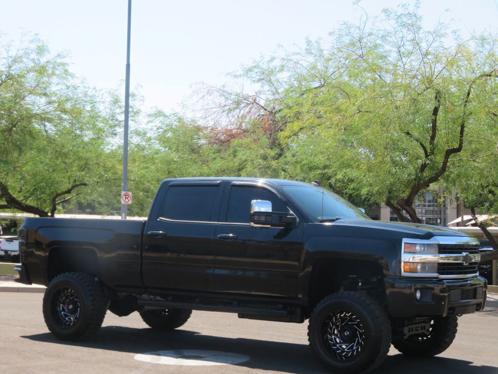 2015 Chevrolet Silverado 2500HD 4X4 CREWCAB LIFTED DURAMAX DIESEL LTZ LEATHER EXTRA CLEAN  - 22591481 - 3