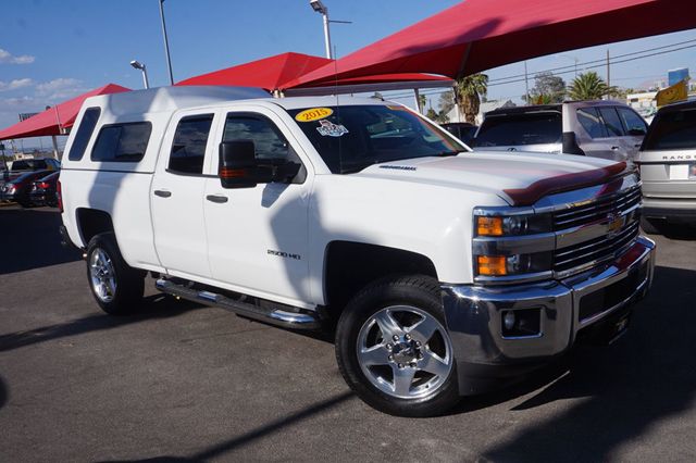 2015 Chevrolet Silverado 2500HD LT, DIESEL, LONG BED, CAMPER SHELL, 1 OWNER TRUCK - 23040329 - 1