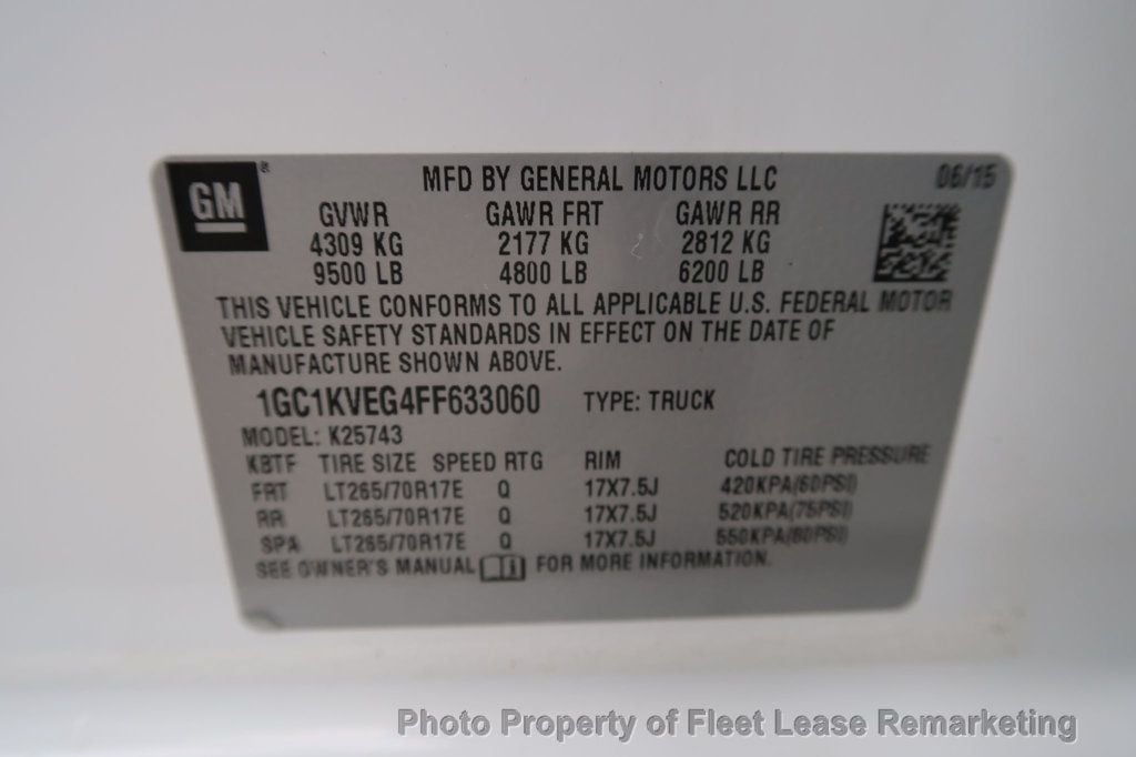 2015 Chevrolet Silverado 2500HD Silverado 2500 4WD Crew Cab SWB - 22961542 - 13