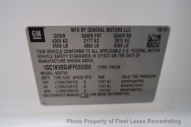 2015 Chevrolet Silverado 2500HD Silverado 2500 4WD Crew Cab SWB - 22961542 - 13