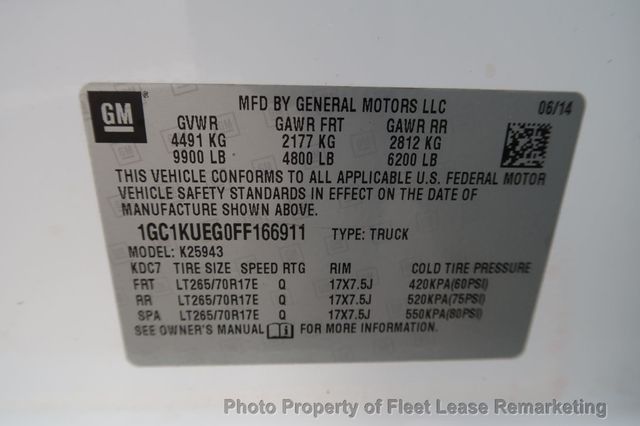 2015 Chevrolet Silverado 2500HD Silverado 2500 4WD Crew Cab Utility Body - 22955265 - 13