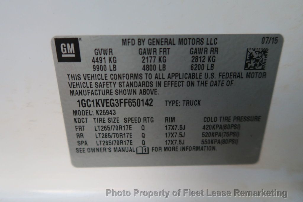 2015 Chevrolet Silverado 2500HD Silverado 2500HD 4WD Crew Cab LWB  - 23010298 - 13