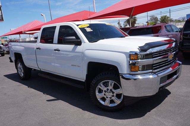 2015 Chevrolet Silverado 2500HD WORK TRUCK, 4X4, LONG BED, GAS ENGINE, TOWING PACKAGE - 23017234 - 1