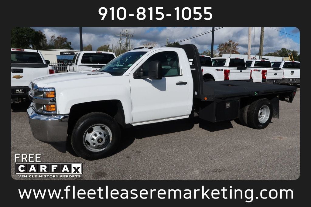 2015 Chevrolet Silverado 3500HD Silverado 3500 2WD Reg Cab Flatbed - 22641153 - 0