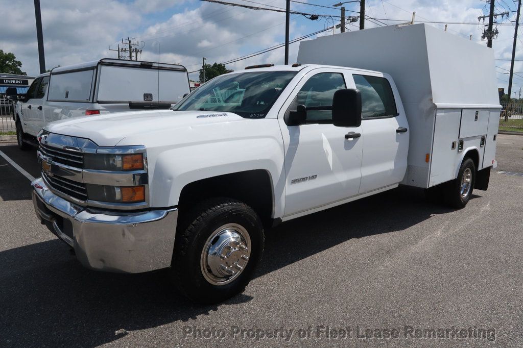2015 Chevrolet Silverado 3500HD Silverado 3500HD 4WD Crew Cab Enclosed Utility DRW - 23042736 - 44