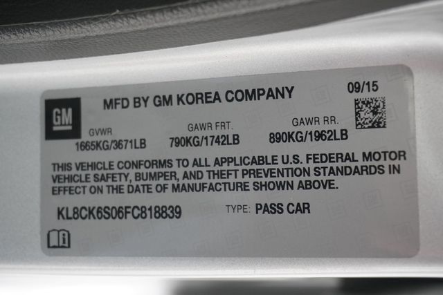 2015 Chevrolet Spark EV 5dr Hatchback LT w/1SA - 22938425 - 25