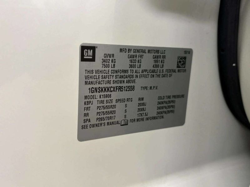 2015 Chevrolet Suburban 4WD 4dr LTZ - 22997915 - 44