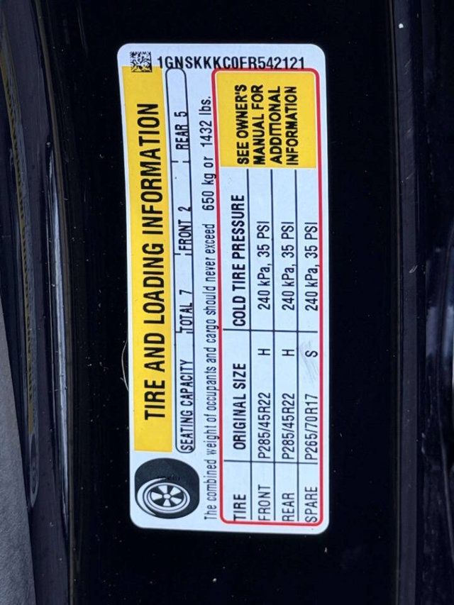 2015 Chevrolet Suburban 4WD 4dr LTZ - 23051517 - 18