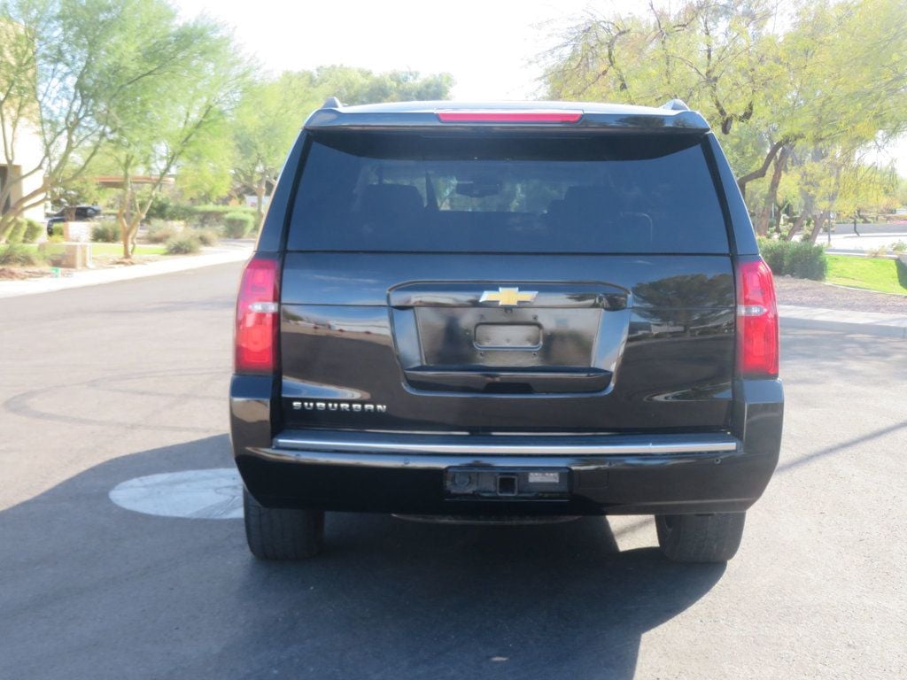 2015 Chevrolet Suburban CHEVY SUBURBAN 4X4 LTZ LEATHER BLACK BEAUTY BENCH SEAT 3RD ROW  - 22743238 - 11