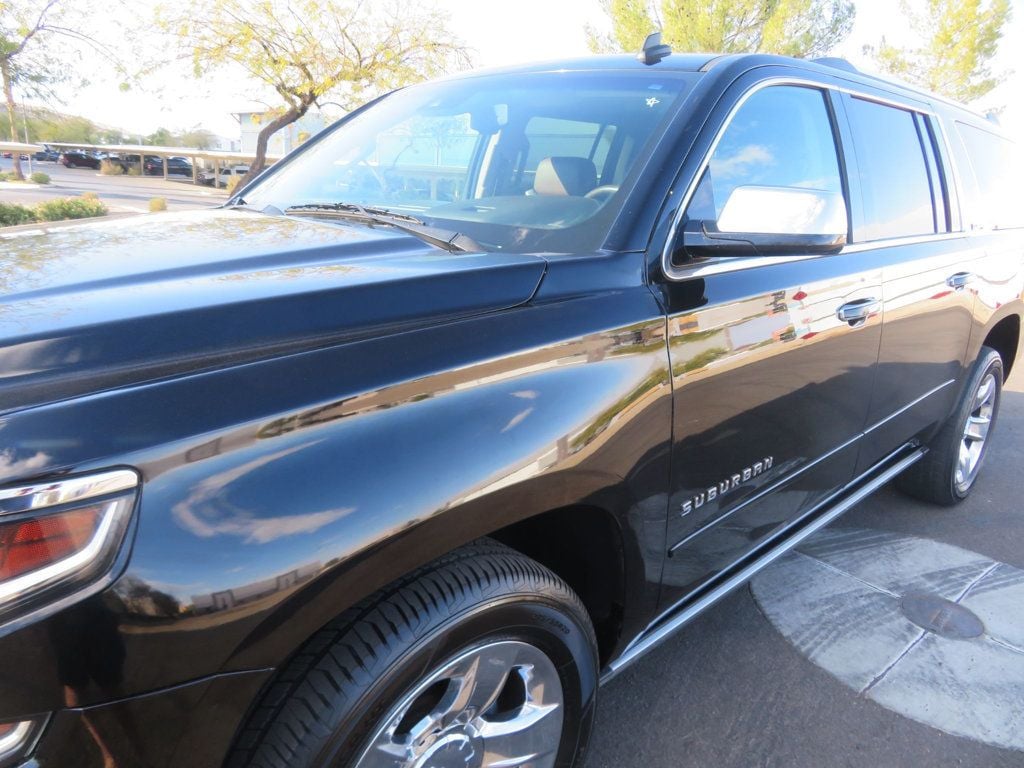 2015 Chevrolet Suburban CHEVY SUBURBAN 4X4 LTZ LEATHER BLACK BEAUTY BENCH SEAT 3RD ROW  - 22743238 - 7