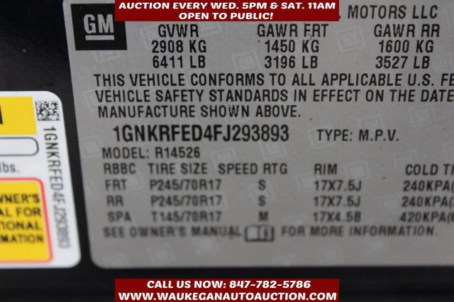 2015 Chevrolet Traverse FWD 4dr LS - 22951766 - 9