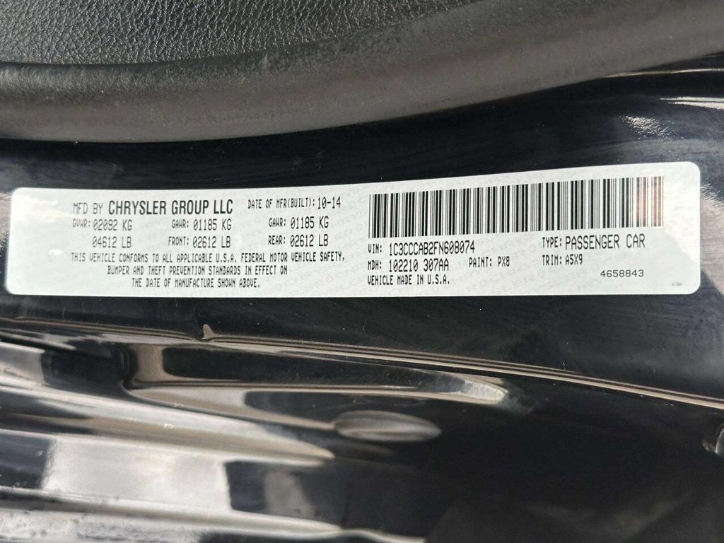 2015 Chrysler 200 4dr Sedan Limited FWD - 23042996 - 18