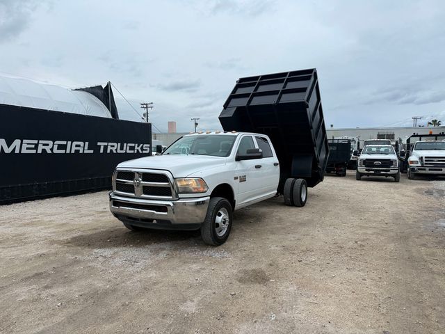 2015 Dodge 3500 4x4 Crew Cab Dump Truck  - 22903482 - 0