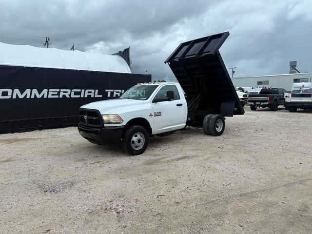 2015 Dodge 3500 Flatbed Dump Truck  - 22901922 - 0