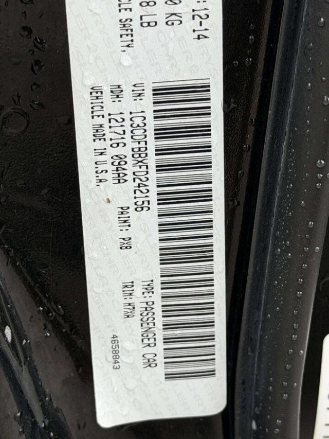 2015 Dodge Dart 4dr Sedan SXT - 22965024 - 17