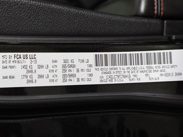 2015 Dodge Durango AWD 4dr R/T - 22967115 - 60