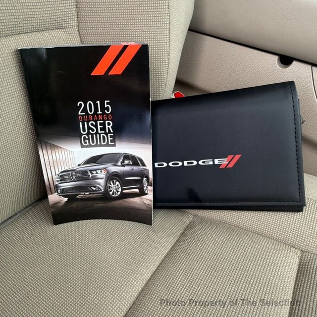 2015 Dodge Durango AWD SXT W/QUICK ORDER PACKAGE & 3RD ROW SEATING - 23017542 - 41