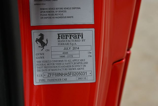 2015 Ferrari 458 Italia 2dr Convertible - 22947886 - 53