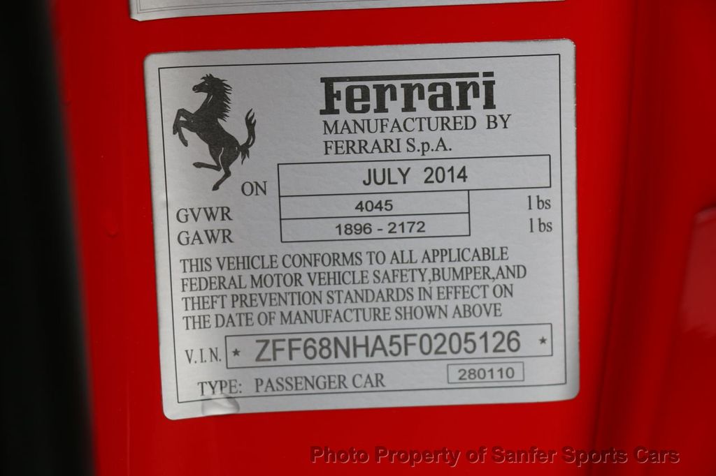 2015 Ferrari 458 Italia 2dr Convertible - 17331830 - 37