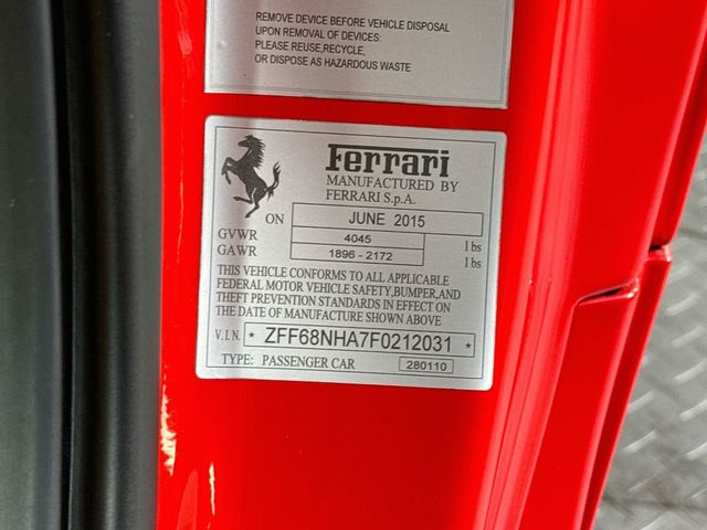 2015 Ferrari 458 Spider 2dr Convertible - 23070894 - 20