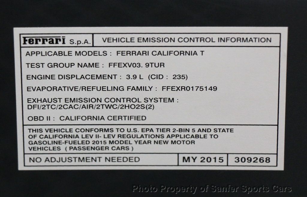 2015 Ferrari California T 2dr Convertible - 22977789 - 39
