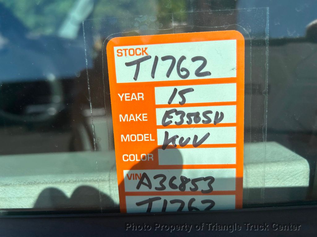 2015 Ford E350HD KUV JUST 28k MILES! LADDER RACKS! HITCH +SUPER NICE TRUCK! POWER EQUIPMENT! - 22910574 - 59